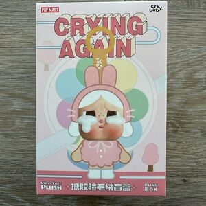 Pop Mart Crying Again Vinyl Face Plush - Blind Box